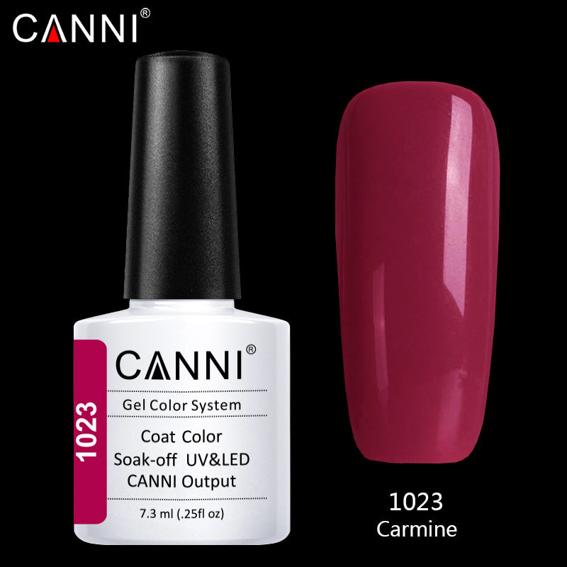 CANNI Premium Soak Off UV / LED Nail Gel Polish Shade 1001 - 1060