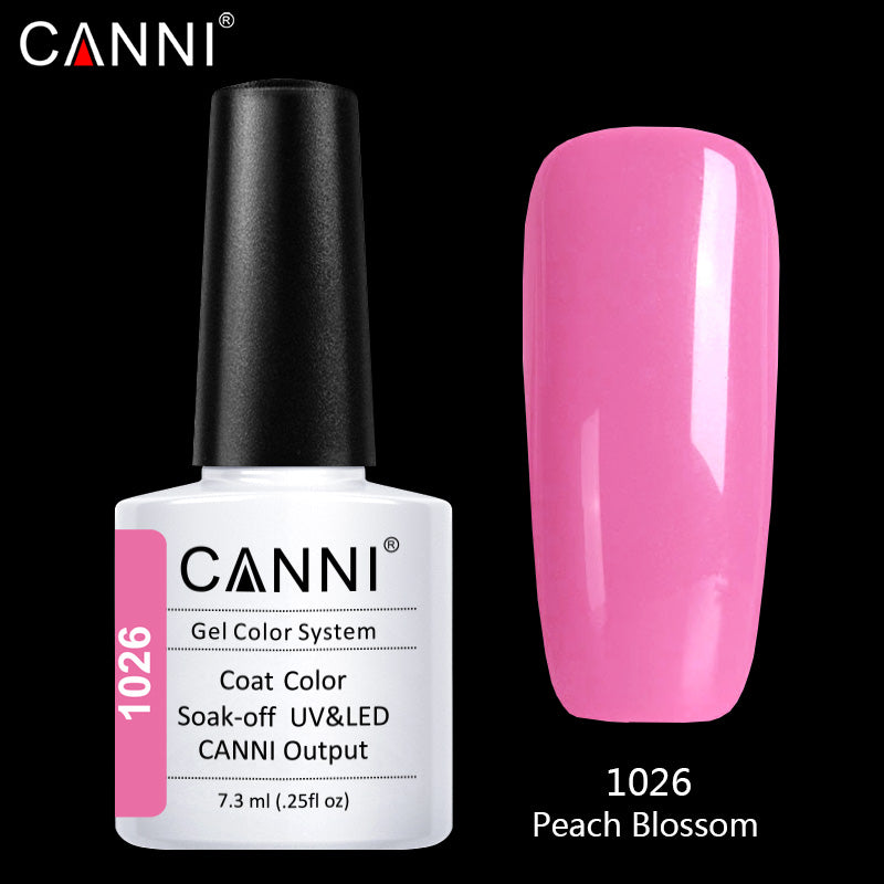 CANNI Premium Soak Off UV / LED Nail Gel Polish Shade 1001 - 1060