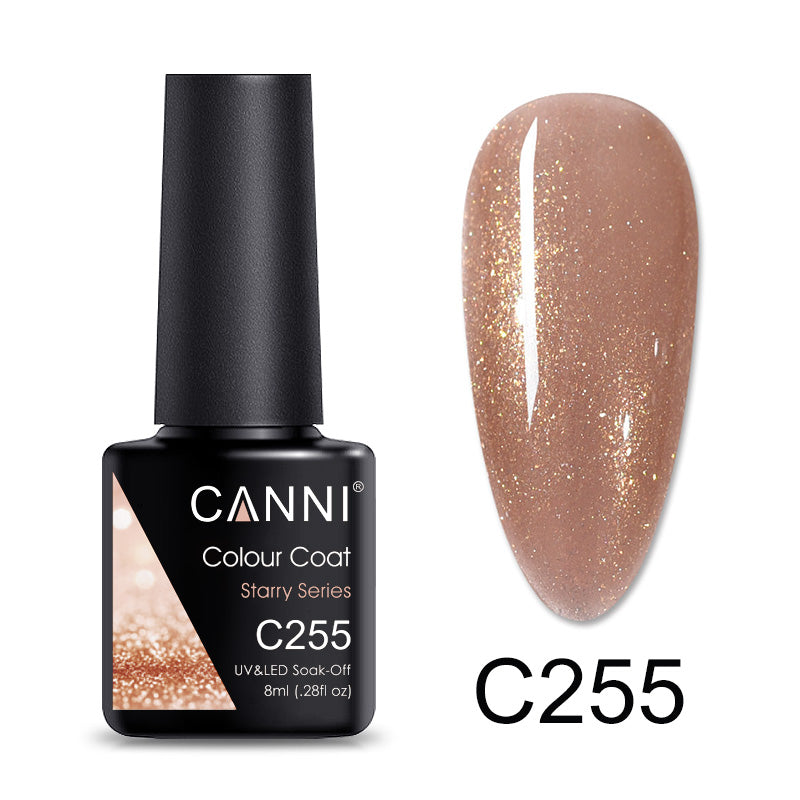 CANNI Luxury Lite UV / LED Nail Gel Varnish - 8ml (Shade C201 - C264)