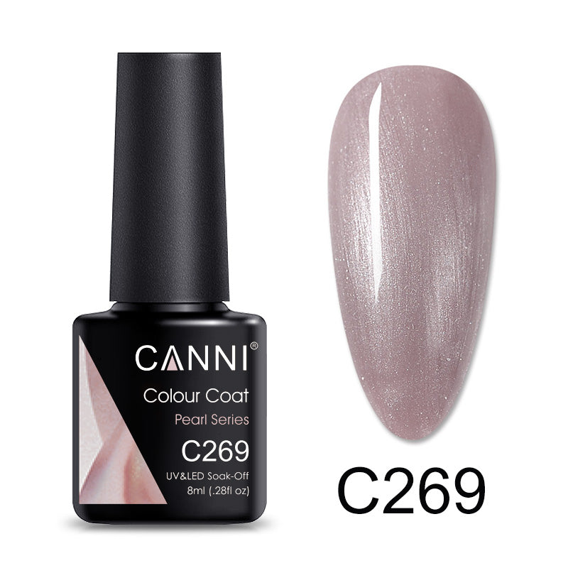 CANNI Luxury Lite UV / LED Nail Gel Varnish - 8ml (Shade C265 - C320)