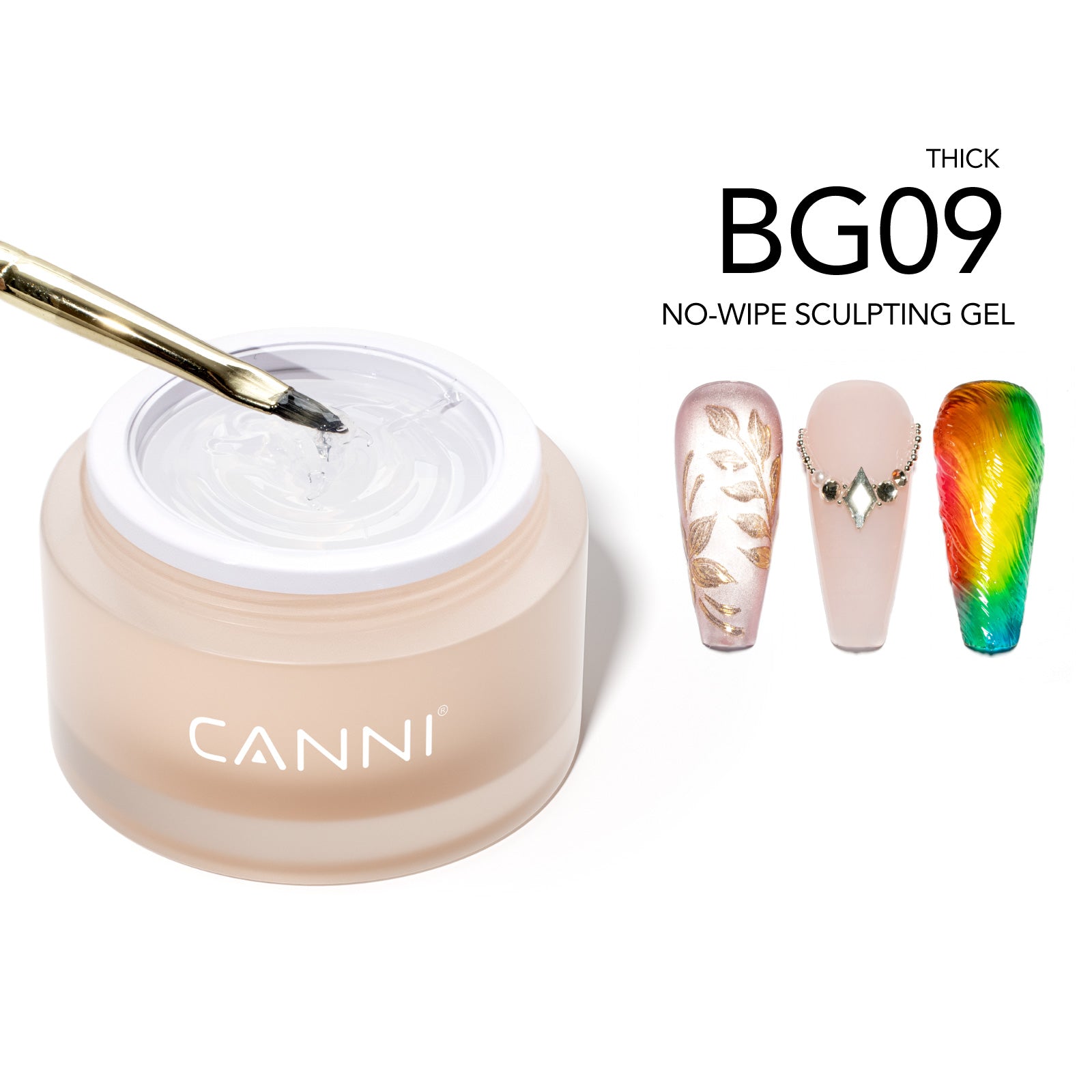 No-Wipe Sculpting Gel - Thick - BG09