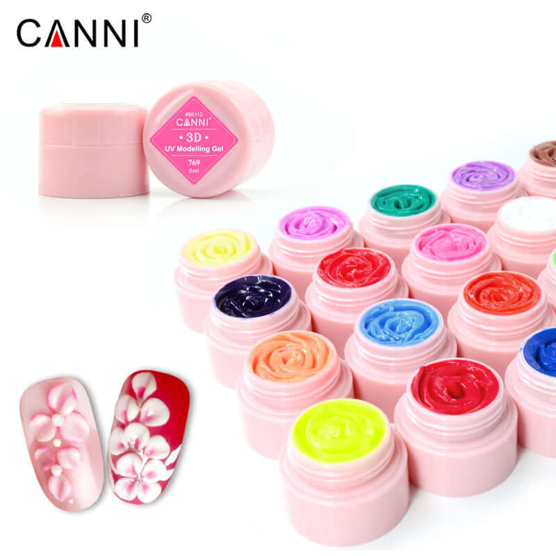 CANNI 3D Modelling Sculpture Gel UV/LED Soak Off Nail Art