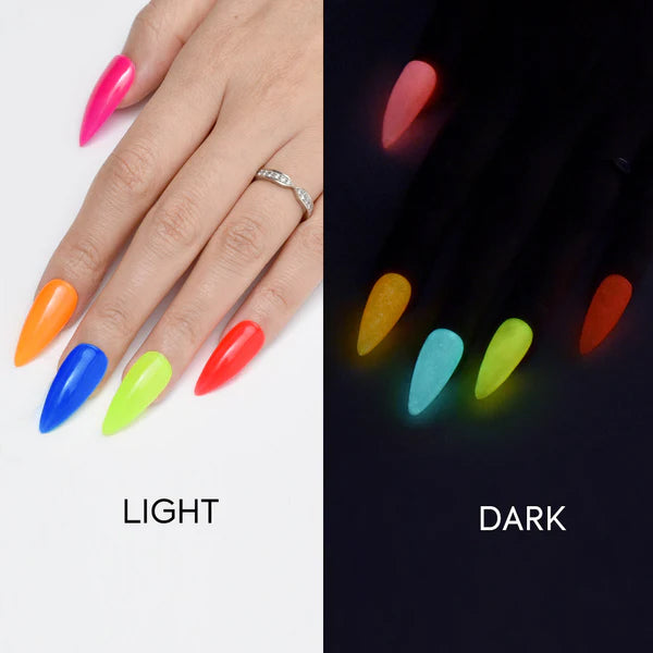 CANNI® Glow Crystal Luminous Series Nail Gel Polish Varnish Soak Off UV LED - 8ML