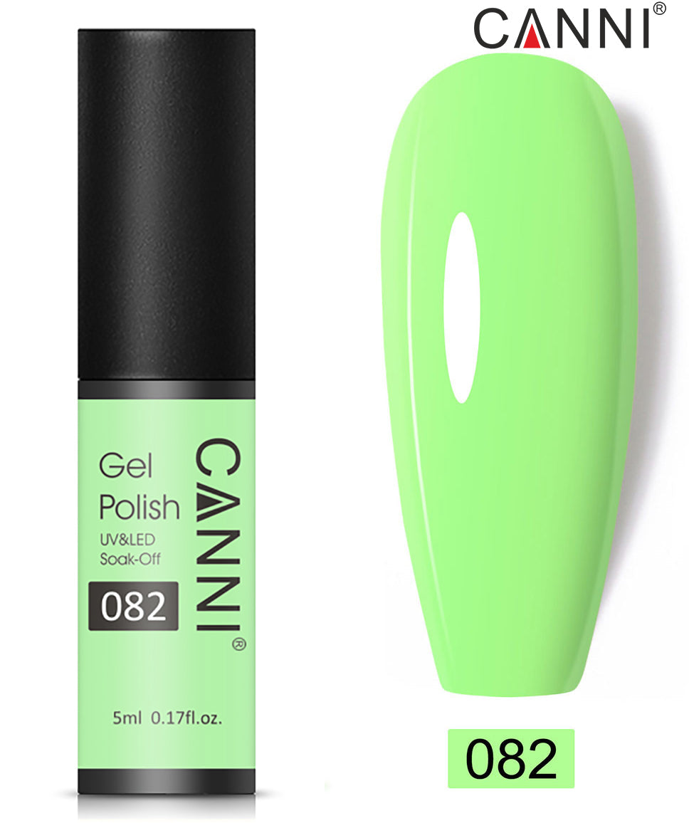 CANNI Nail Gel Polish Varnish Soak Off UV / LED Classic 5ml - Shade 01 to 100