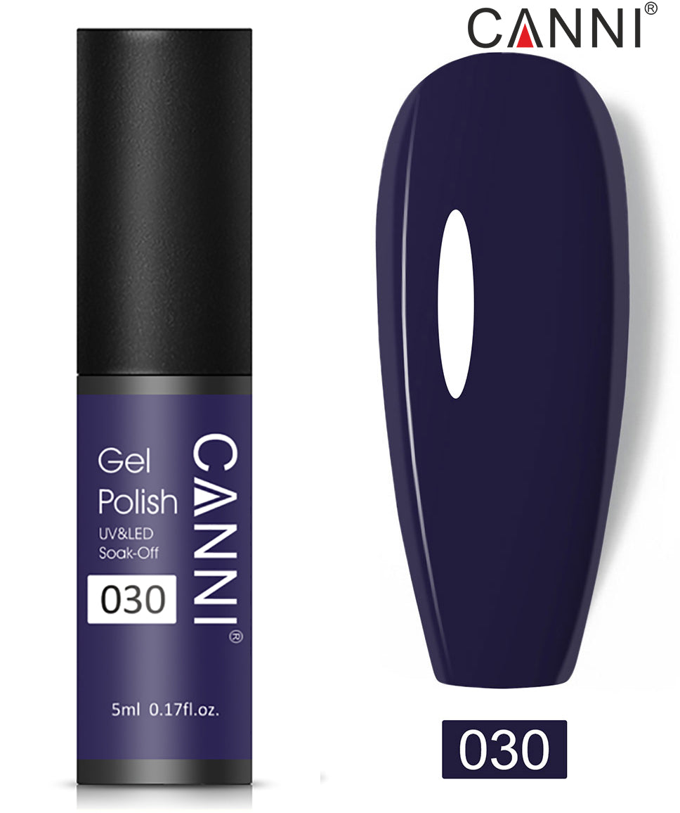 CANNI Nail Gel Polish Varnish Soak Off UV / LED Classic 5ml - Shade 01 to 100