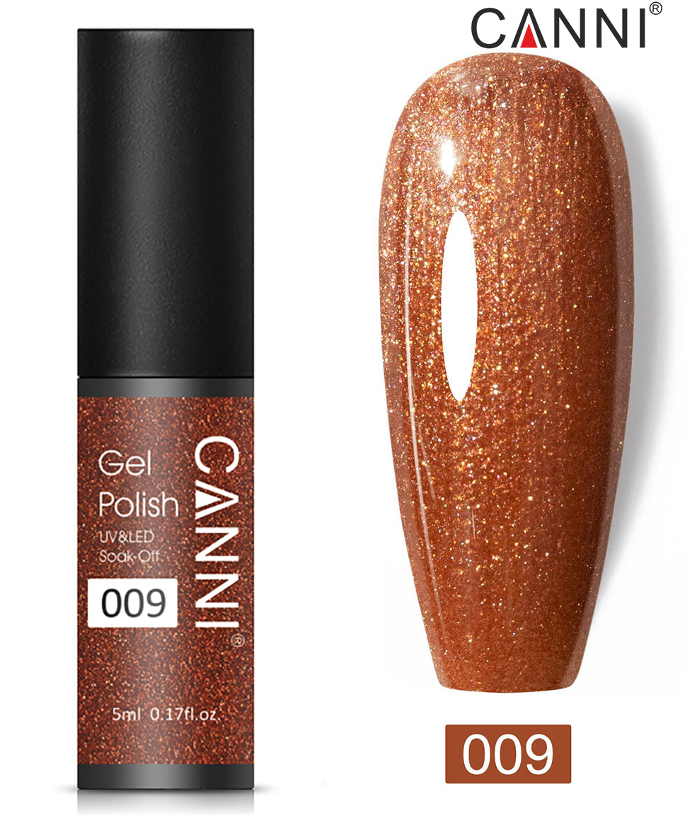 CANNI Nail Gel Polish Varnish Soak Off UV / LED Classic 5ml - Shade 01 to 100
