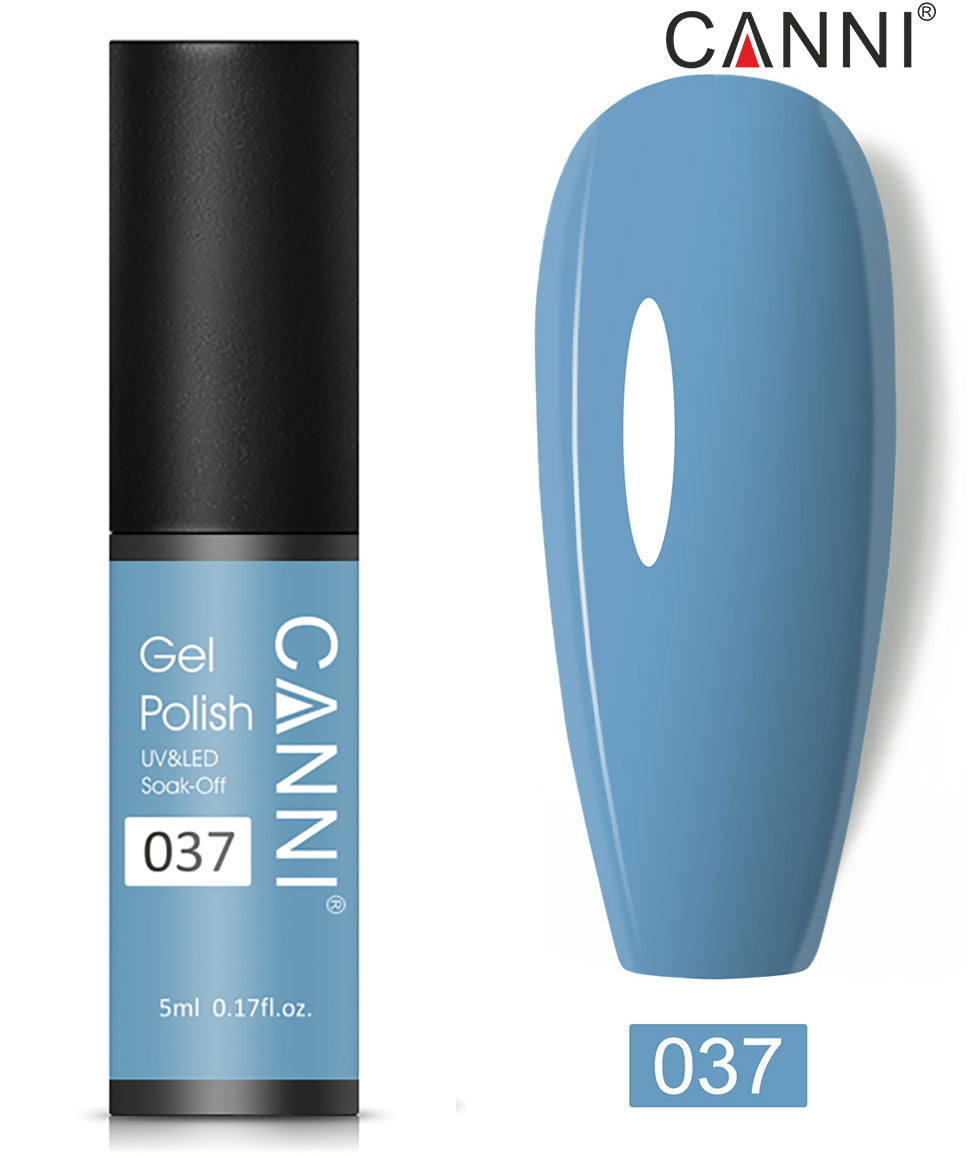 CANNI Nail Gel Polish Varnish Soak Off UV / LED Classic 5ml - Shade 01 to 100