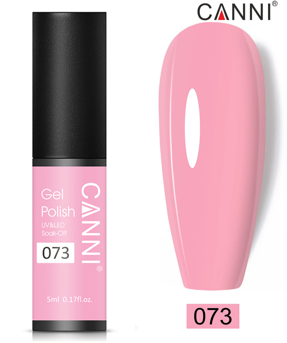 CANNI Nail Gel Polish Varnish Soak Off UV / LED Classic 5ml - Shade 01 to 100