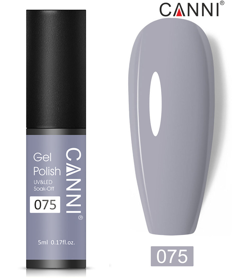 CANNI Nail Gel Polish Varnish Soak Off UV / LED Classic 5ml - Shade 01 to 100