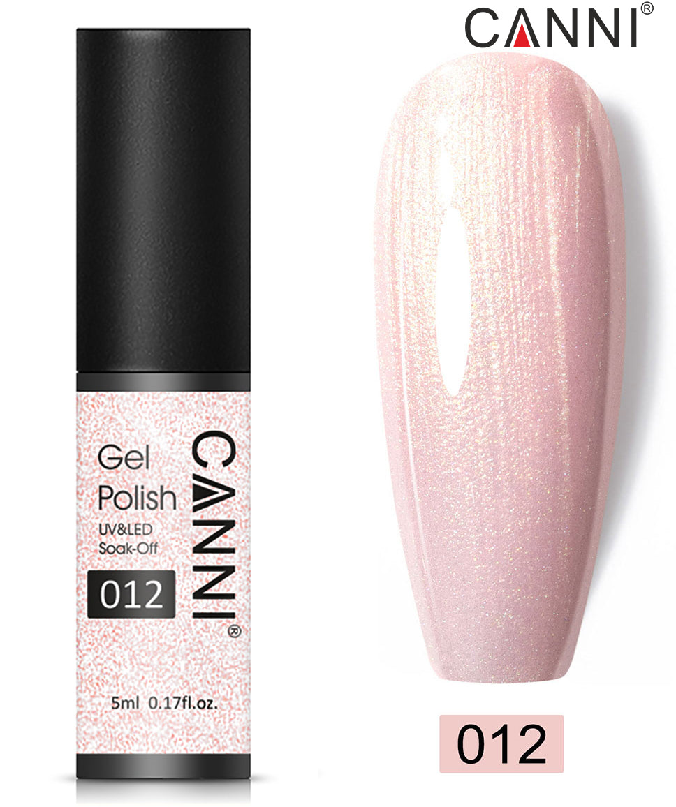 CANNI Nail Gel Polish Varnish Soak Off UV / LED Classic 5ml - Shade 01 to 100