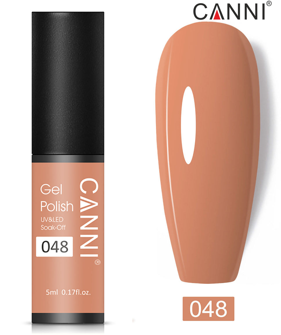 CANNI Nail Gel Polish Varnish Soak Off UV / LED Classic 5ml - Shade 01 to 100