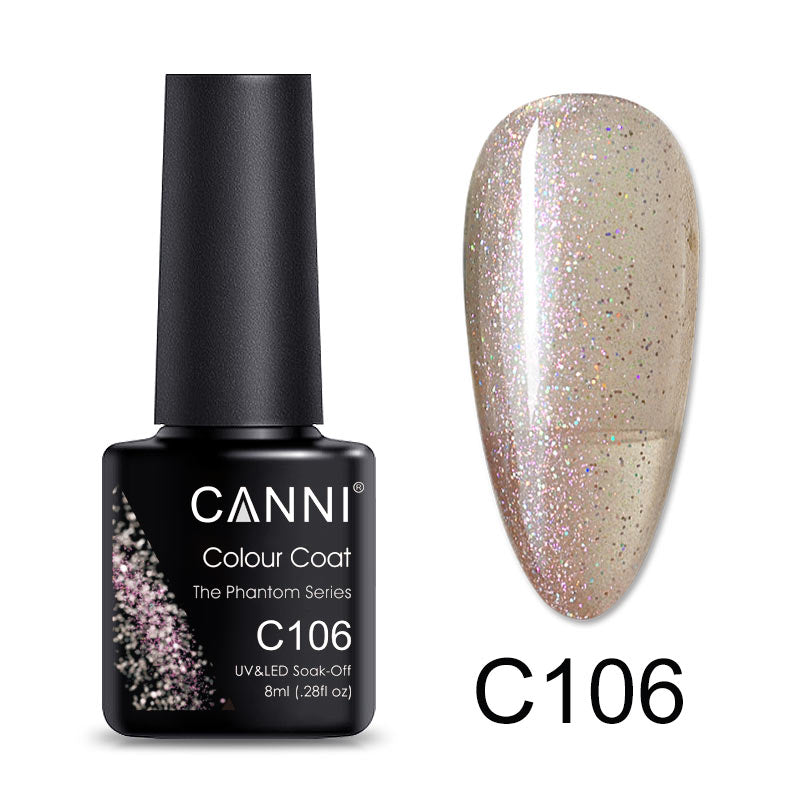 CANNI UV / LED Nail Gel Bundle of 6 bottles - The Phantom Series