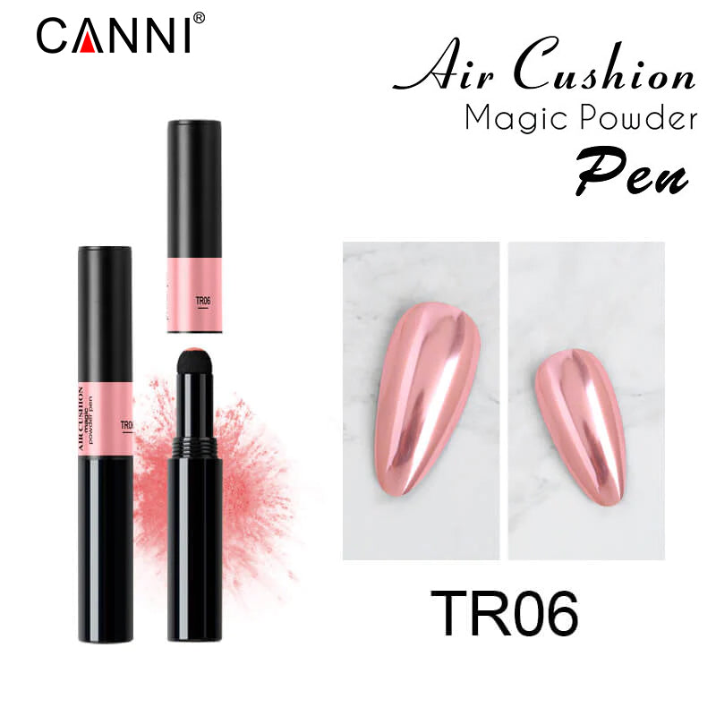 CANNI Air Cushion Magic Mirror Powder Pen Chrome Gold Pink Red Effect Pigment