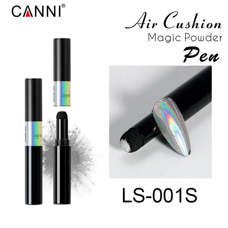 CANNI Air Cushion Magic Mirror Powder Pen Chrome Gold Pink Red Effect Pigment