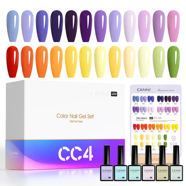 CANNI HEMA FREE 30pcs Nail Gel Polish Kit - CC4