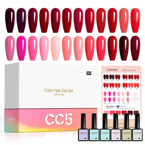 CANNI HEMA FREE 30pcs Nail Gel Polish Kit - CC5