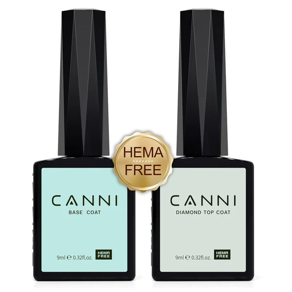 CANNI Hema Free Bundle of Diamond Top Coat and Base Coat