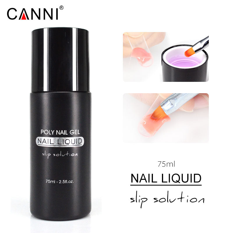 CANNI Poly Gel Nail Liquid Slip Solution 75ml
