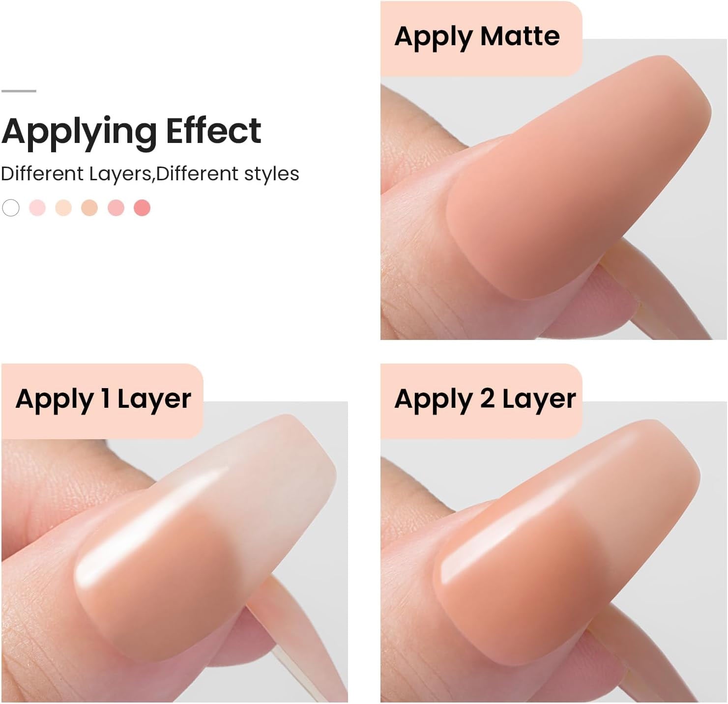 CANNI Quick Construction Gel Nail Polish UV LED Builder Extension Gel