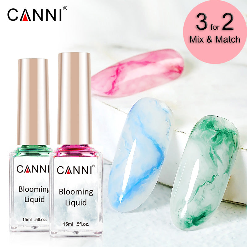 CANNI Water Colour Blooming Nail Polish Ink Liquid - 15ml