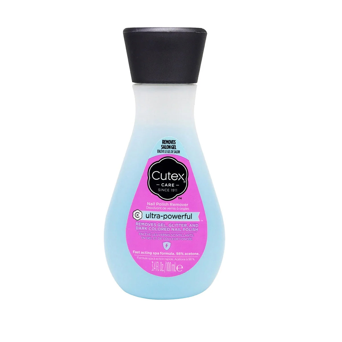 Cutex Ultra-Powerful Nail Polish & Nail Gel Remover 100ML