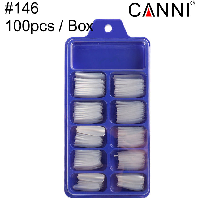 CANNI 100pcs Long Coffin False Full Cover #146