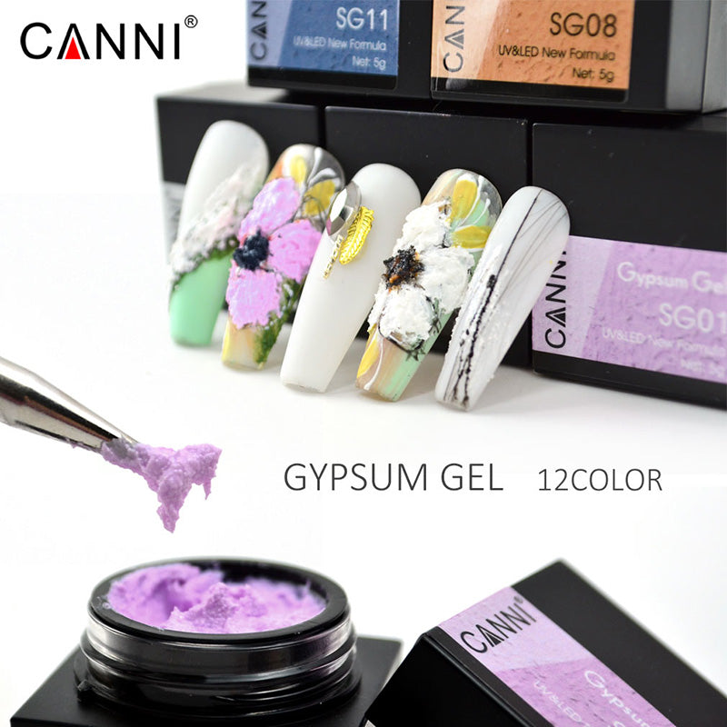 CANNI Gypsum Gel UV / LED Nail Gel Polish