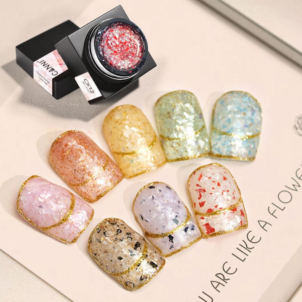 CANNI Mineral Gel UV / LED Nail Gel Polish 12 Shades, 5g