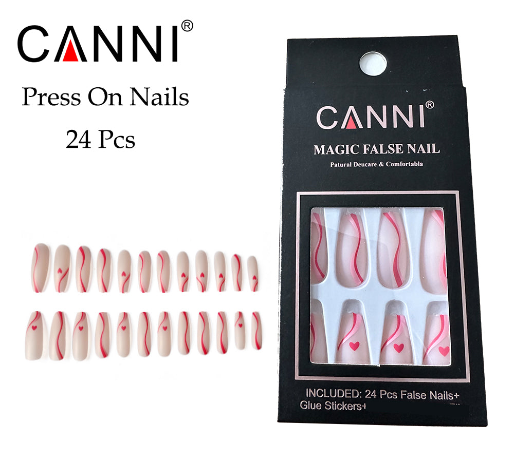 CANNI Press On Finger Nails - PRS06