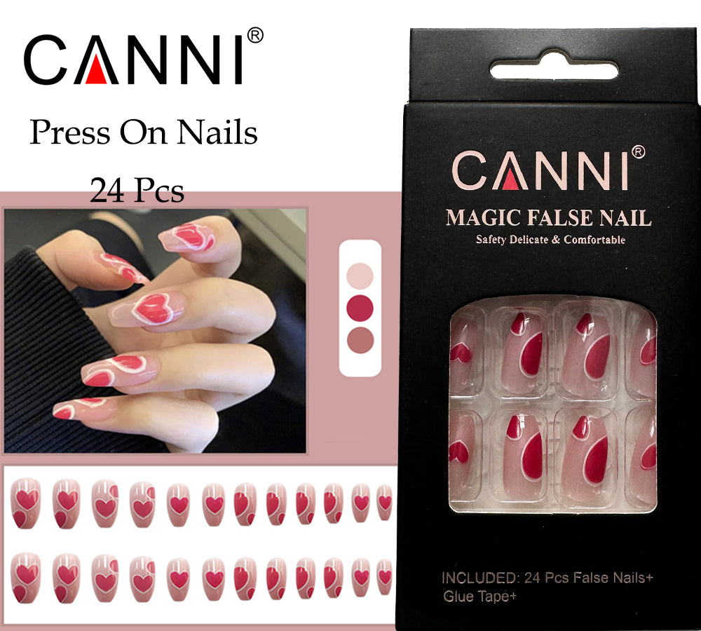 CANNI Press On Finger Nails - PRS127