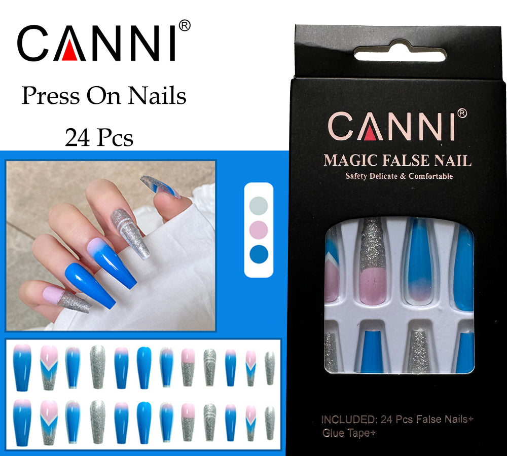 CANNI Press On Finger Nails - PRS136