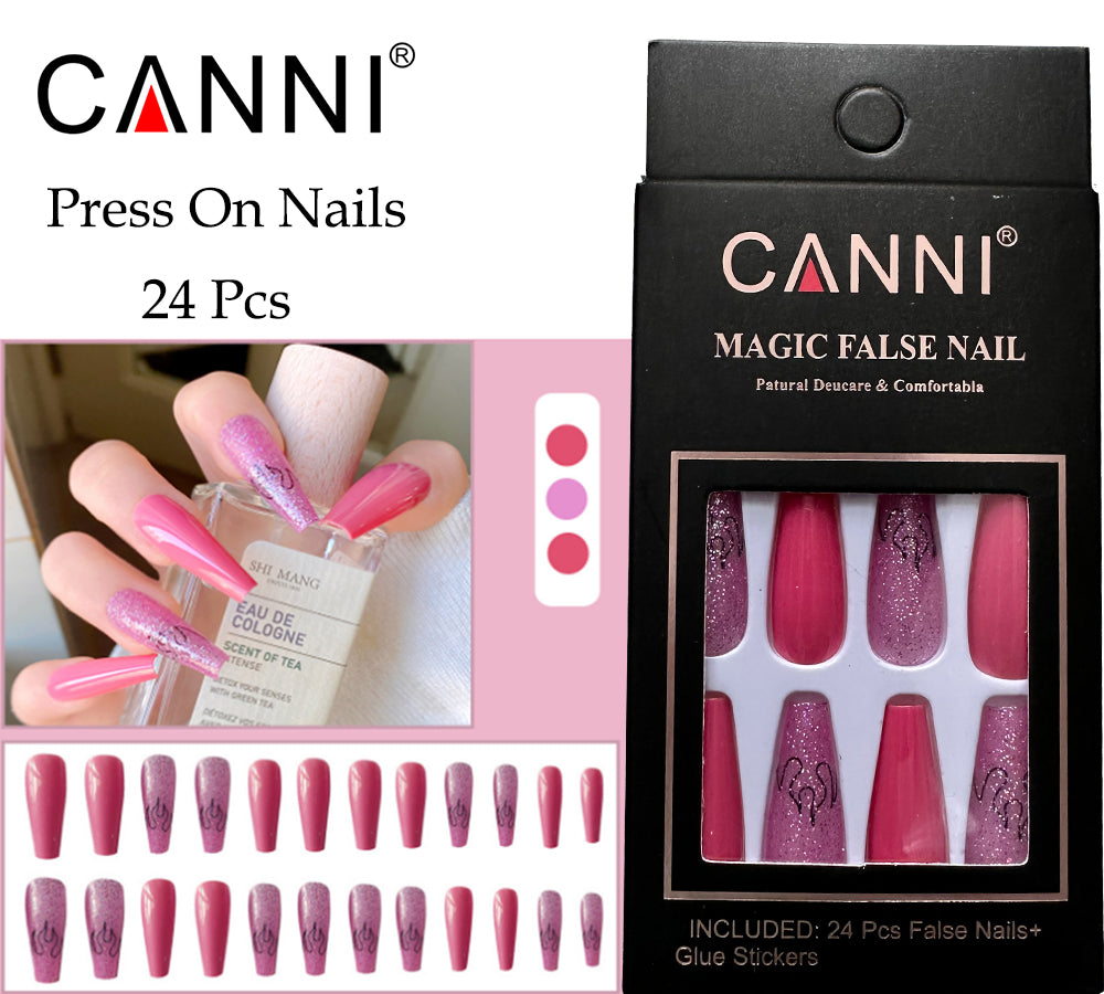 CANNI Press On Finger Nails - PRS143