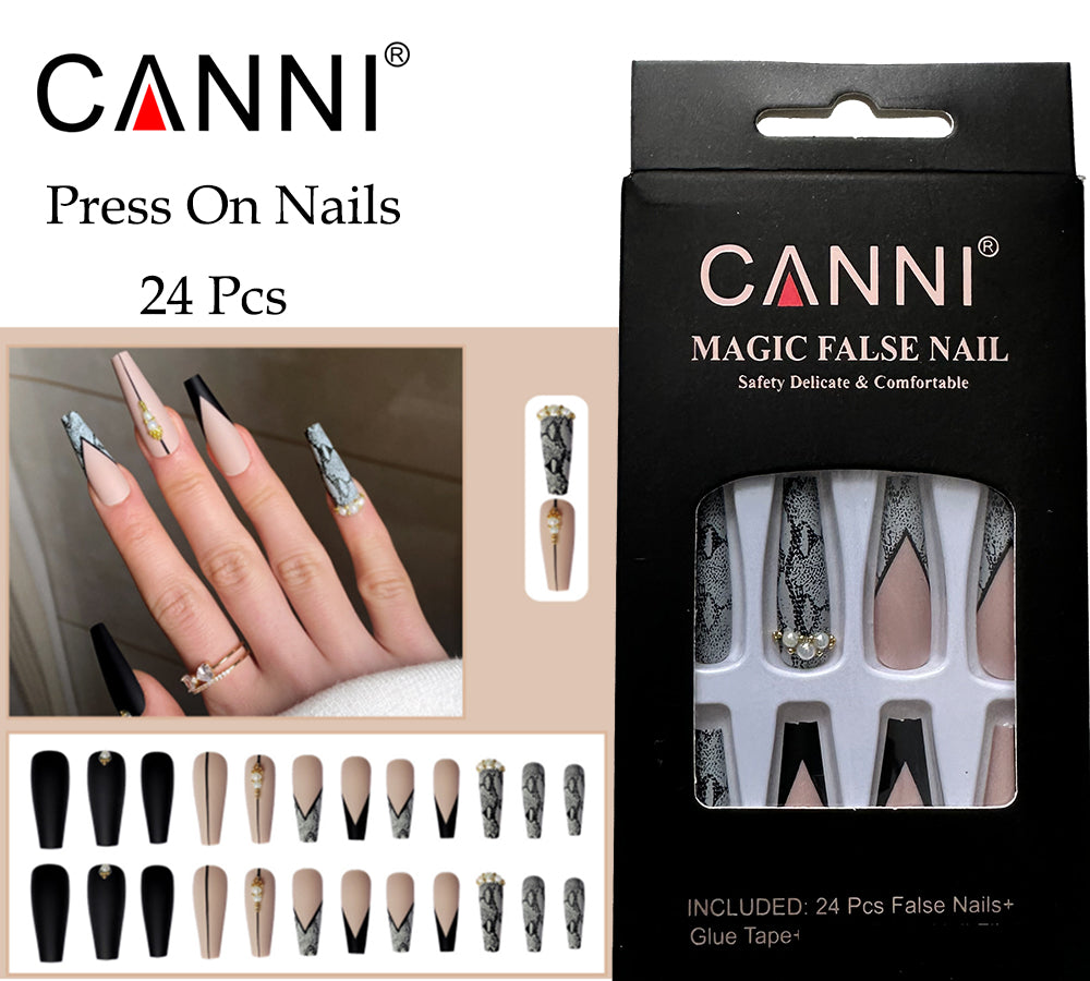 CANNI Press On Finger Nails - PRS169