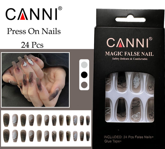 CANNI Press On Finger Nails - PRS78