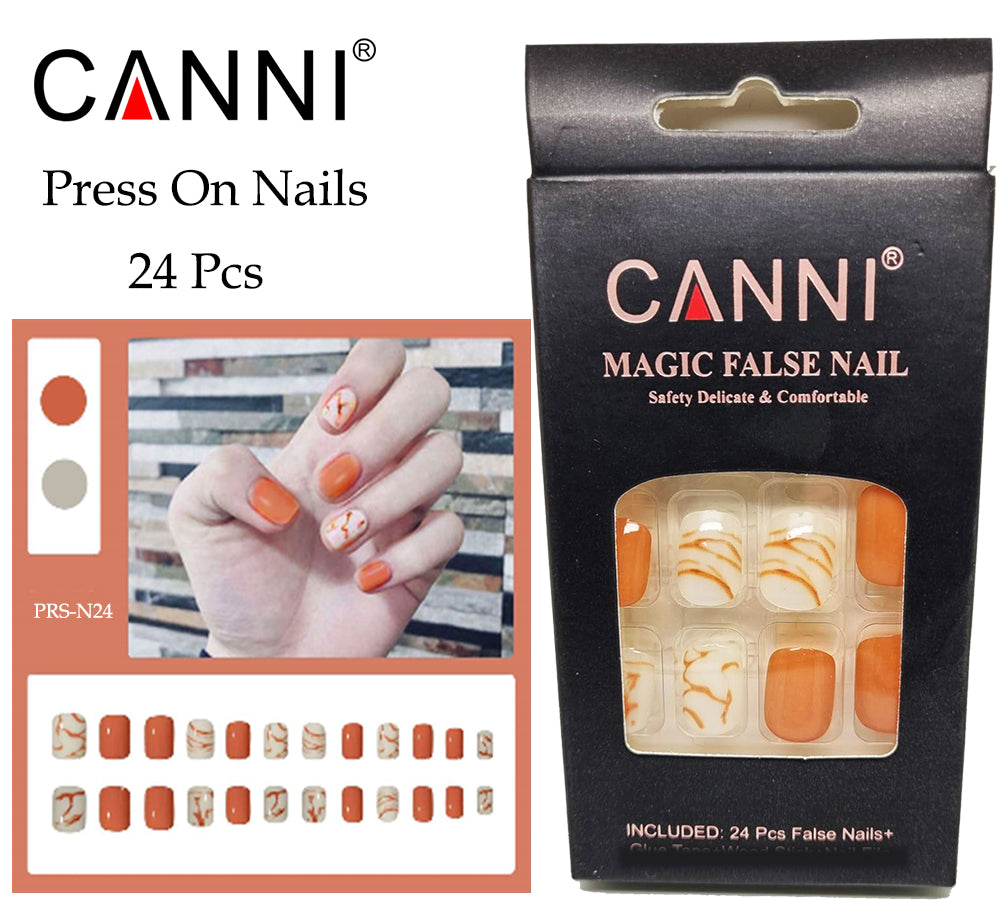 CANNI Press On Finger Nails - PRS-N24