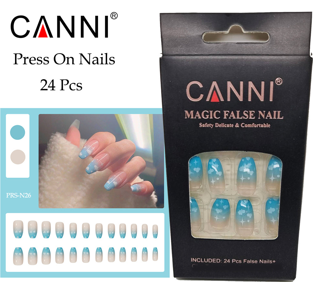 CANNI Press On Finger Nails - PRS-N26