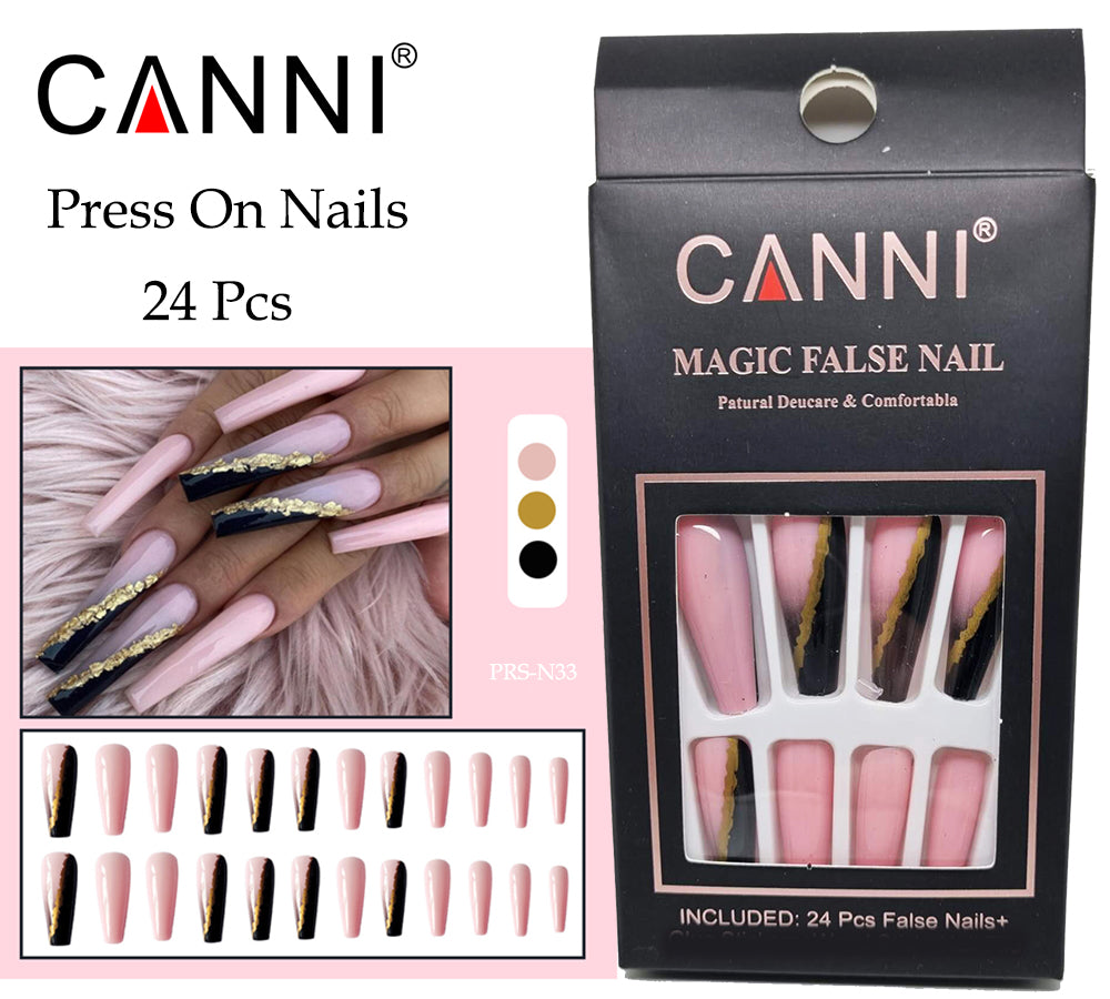 CANNI Press On Finger Nails - PRS-N33