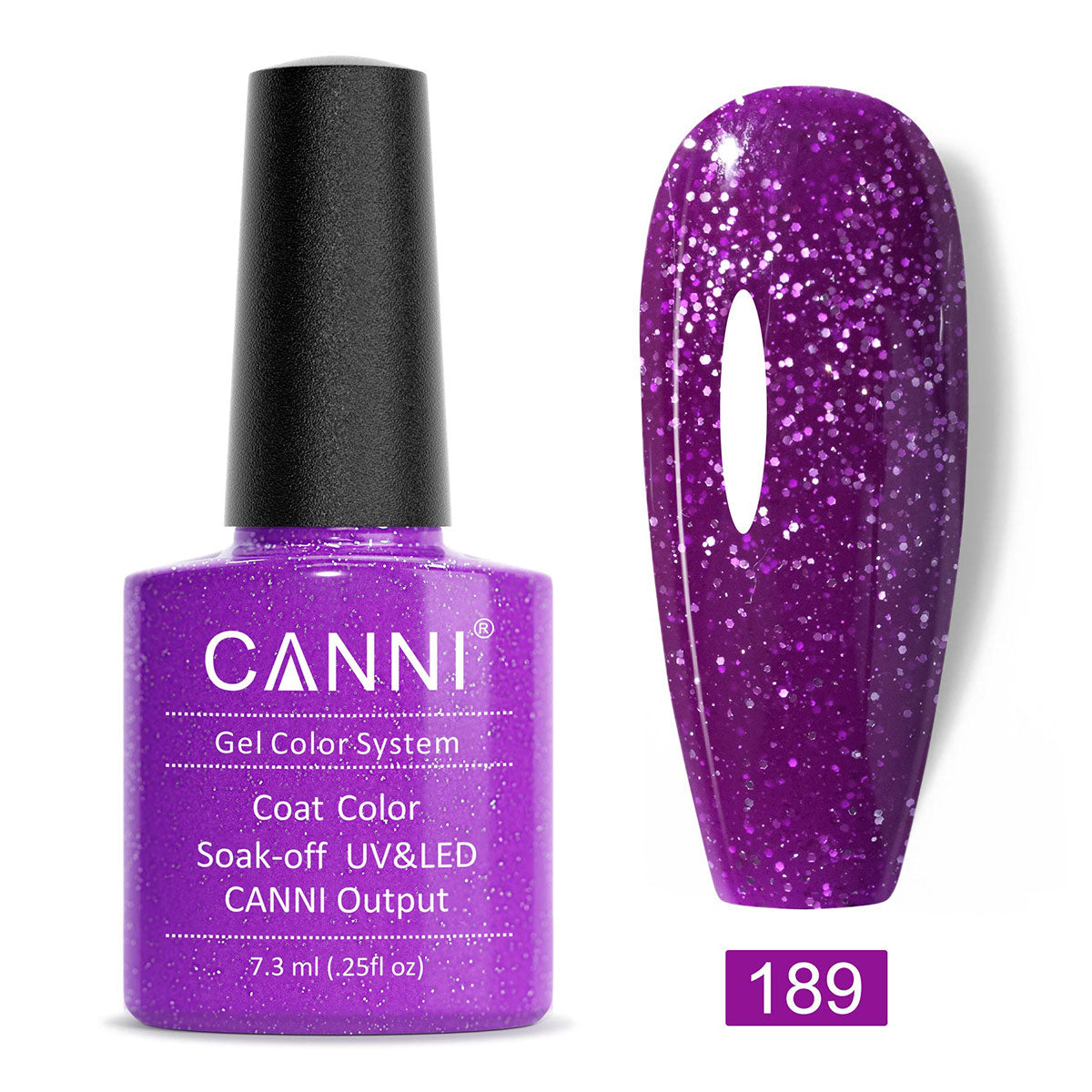 Soak off UV / LED Nail Gel Polish CANNI Classic Range - Shade 101 to 200