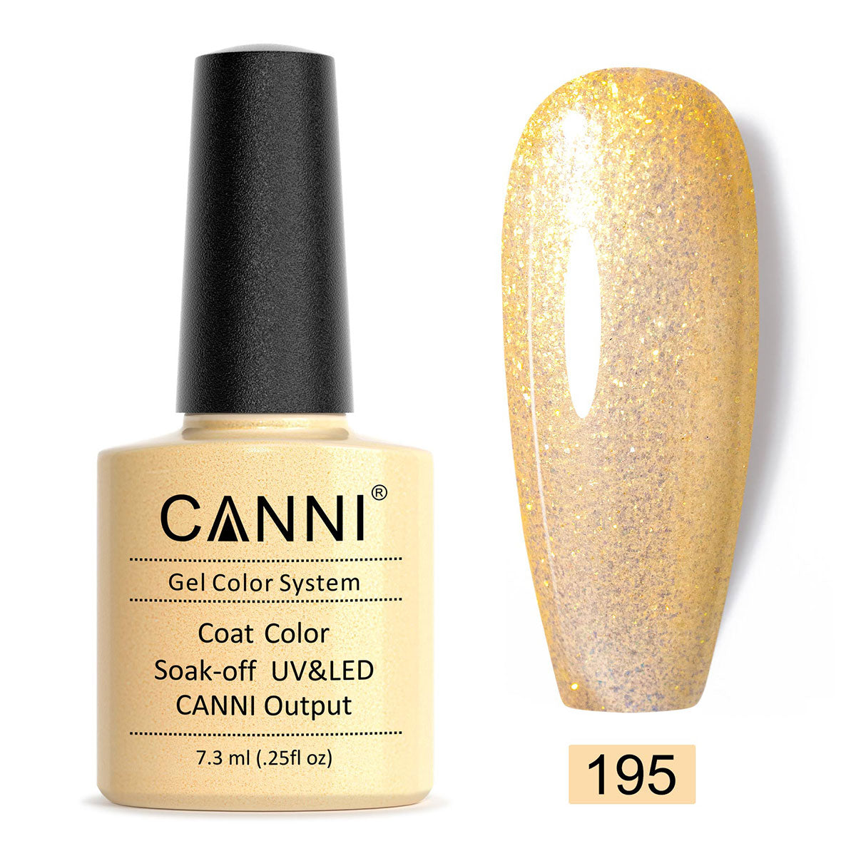 Soak off UV / LED Nail Gel Polish CANNI Classic Range - Shade 101 to 200