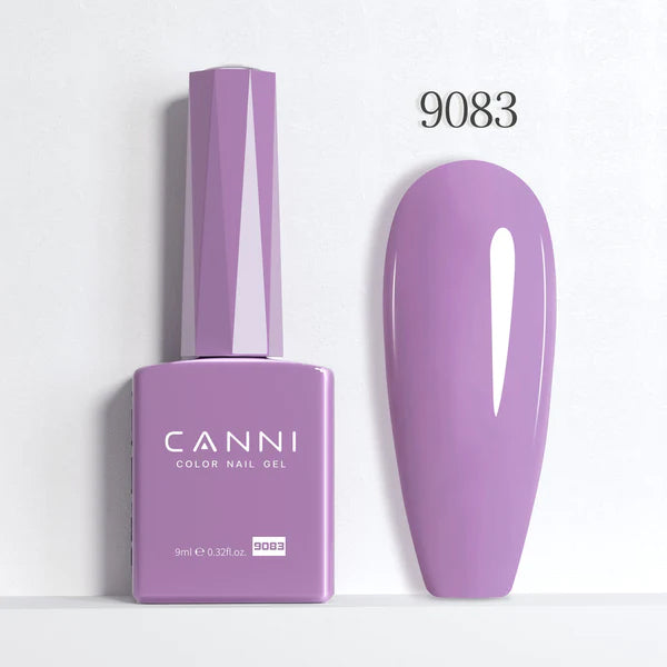 CANNI® Hema Free 9ml Nail Gel Polish Soak Off LED Colours Shades 9073 - 9144
