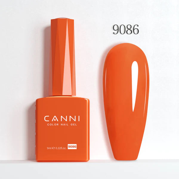 CANNI® Hema Free 9ml Nail Gel Polish Soak Off LED Colours Shades 9073 - 9144