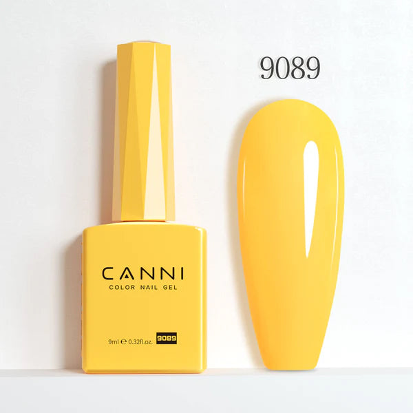 CANNI® Hema Free 9ml Nail Gel Polish Soak Off LED Colours Shades 9073 - 9144