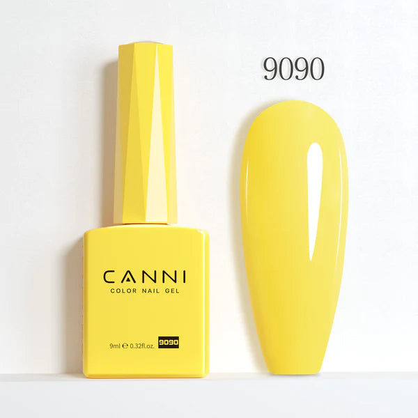 CANNI® Hema Free 9ml Nail Gel Polish Soak Off LED Colours Shades 9073 - 9144