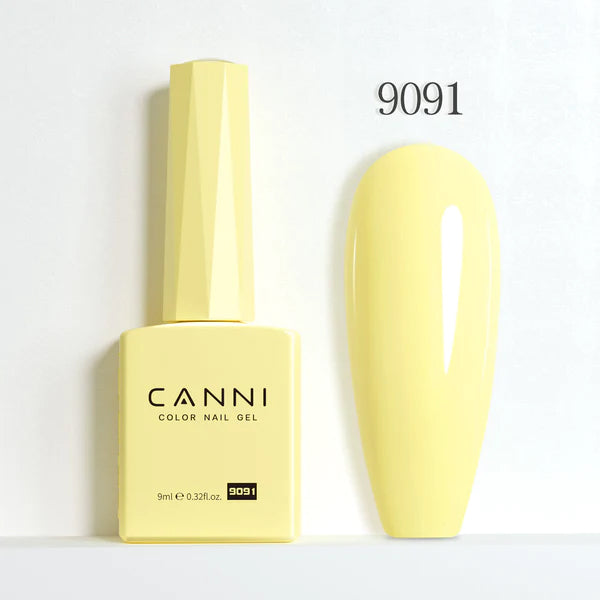 CANNI® Hema Free 9ml Nail Gel Polish Soak Off LED Colours Shades 9073 - 9144