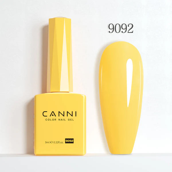CANNI® Hema Free 9ml Nail Gel Polish Soak Off LED Colours Shades 9073 - 9144
