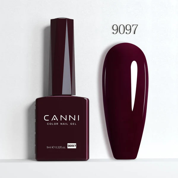CANNI® Hema Free 9ml Nail Gel Polish Soak Off LED Colours Shades 9073 - 9144