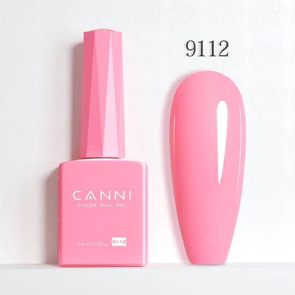 CANNI® Hema Free 9ml Nail Gel Polish Soak Off LED Colours Shades 9073 - 9144