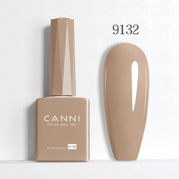 CANNI® Hema Free 9ml Nail Gel Polish Soak Off LED Colours Shades 9073 - 9144