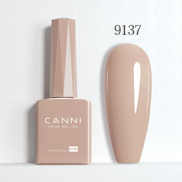 CANNI® Hema Free 9ml Nail Gel Polish Soak Off LED Colours Shades 9073 - 9144