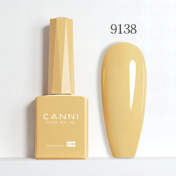 CANNI® Hema Free 9ml Nail Gel Polish Soak Off LED Colours Shades 9073 - 9144